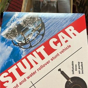 Stunt Car - Black and Blue Water Rollover Stunt Vehicle